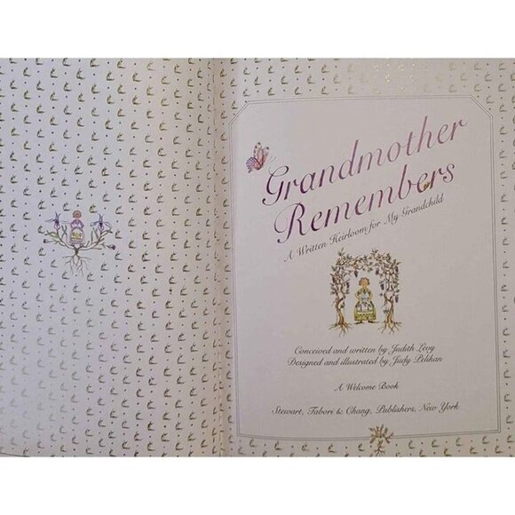 New 'Grandmother Remembers' A Written Heirloom for My Grandchild Hardcover Book - Picture 4 of 6